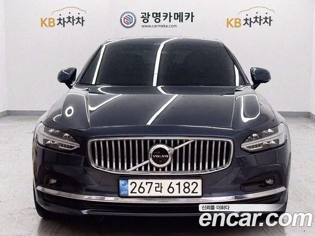 Volvo S90 2022 Синий из Кореи
