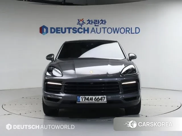 Porsche Cayenne (PO536) 2020 Серый из Кореи