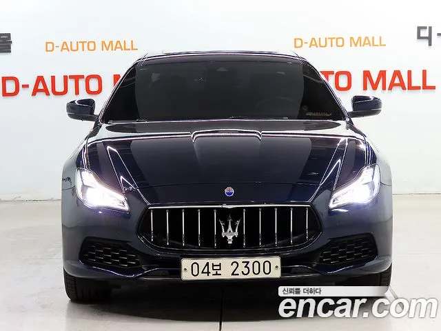 Maserati Quattroporte 2018 Синий из Кореи