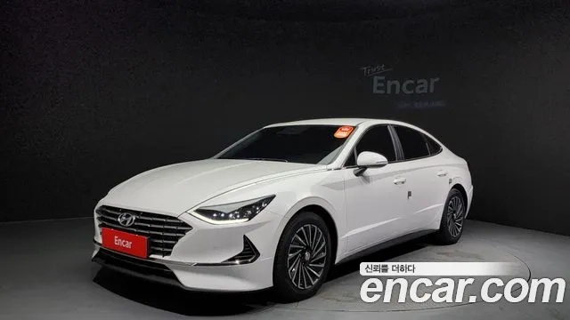 Hyundai Sonata Hybrid (DN8) 2021 Белый из Кореи