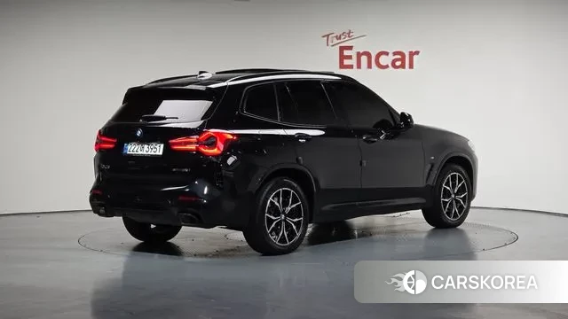 BMW X3 (G01) 2023 Черный из Кореи