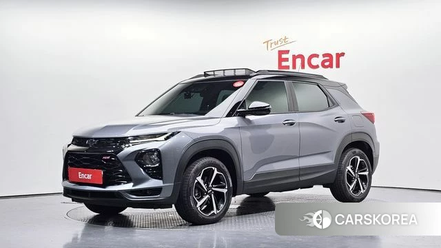 Chevrolet (GM Daewoo) Trailblazer 2020 Серый из Кореи