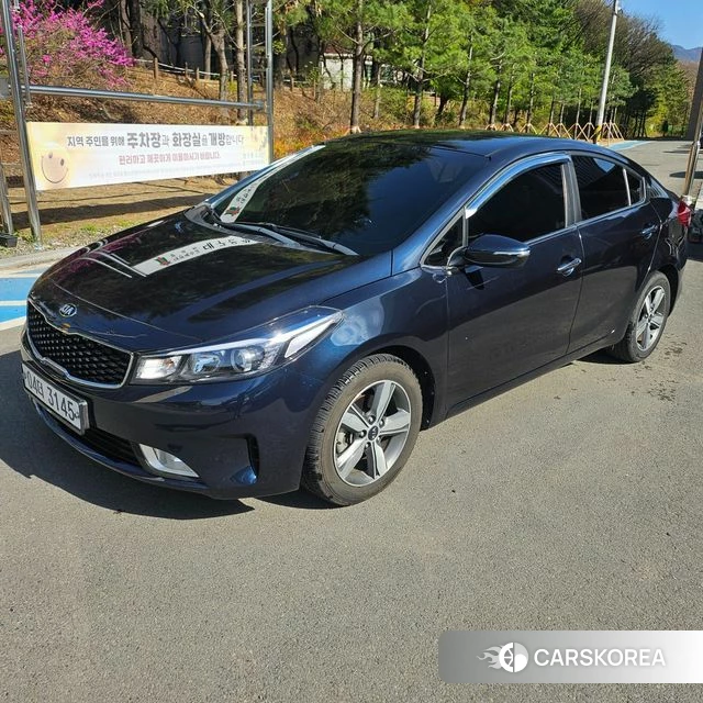 Kia The New K3 2018 Синий из Кореи