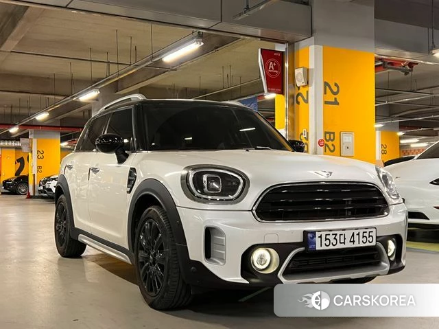 Mini Cooper Countryman 2023 Белый из Кореи