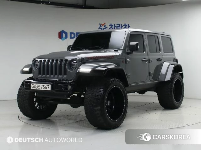 Jeep Wrangler (JL) 2020 Серый из Кореи
