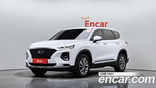 Hyundai Santa Fe TM 2020 Белый из Кореи