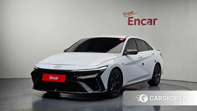 Hyundai The New Avante (CN7) 2025 Белый из Кореи