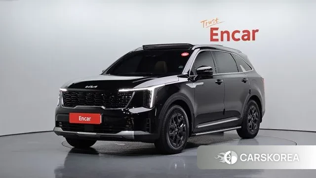 Kia The New Sorento 4th Generation 2023 Черный из Кореи