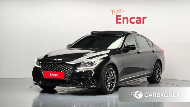 Genesis G80 2018 Черный из Кореи