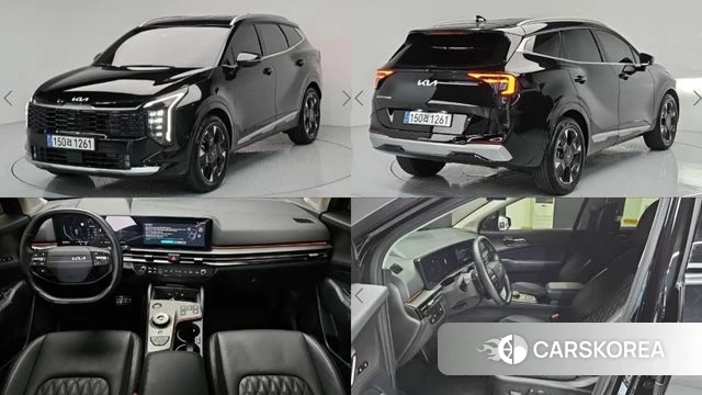 Kia The New Sportage 5th Generation 2025 Черный из Кореи