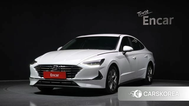 Hyundai Sonata (DN8) 2021 Белый из Кореи