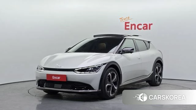 Kia EV6 2021 Жемчужный цвет из Кореи