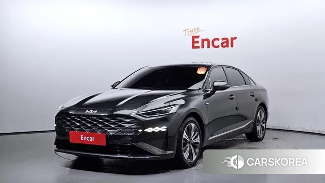 Kia K8 Hybrid 2021 Серый из Кореи