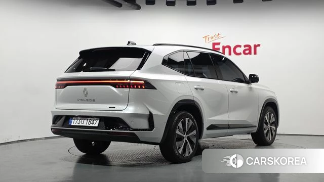 Renault Korea (Samsung) Grand Coleos 2025 Белый из Кореи