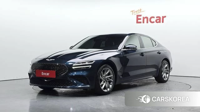 Genesis The New G70 2021 Синий из Кореи