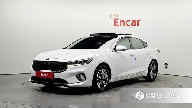 Kia K7 Premier Hybrid 2019 Белый из Кореи