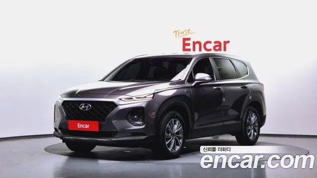 Hyundai Santa Fe TM 2018 Серый из Кореи