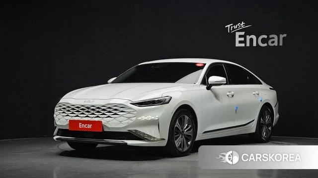 Kia K8 2021 Белый из Кореи