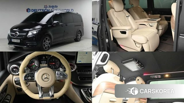 Mercedes-Benz V-Class 2018 Черный из Кореи