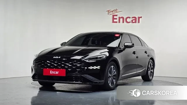 Kia K8 Hybrid 2021 Черный из Кореи