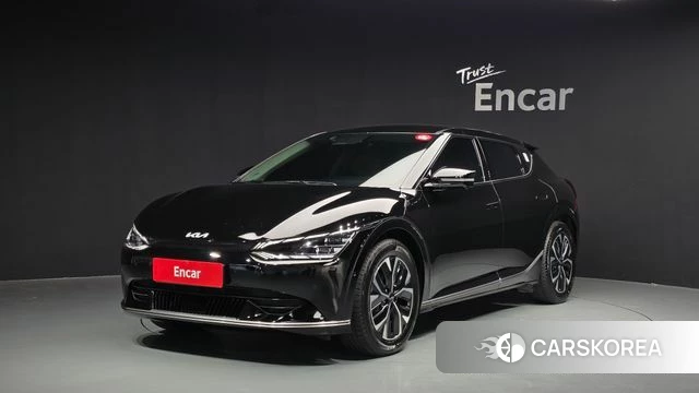 Kia EV6 2023 Черный из Кореи