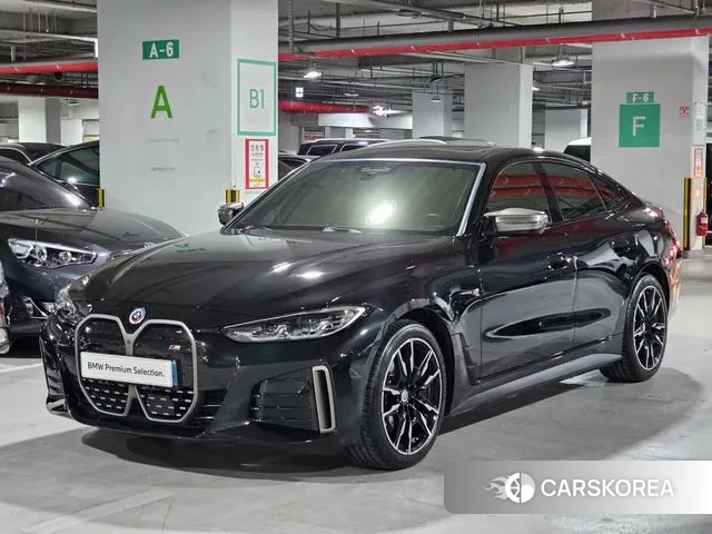 BMW i4 2022 Черный из Кореи