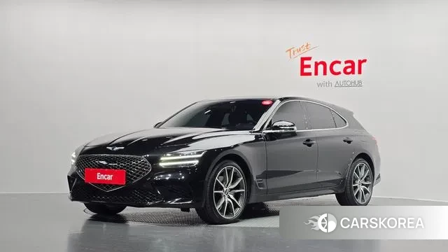 Genesis The New G70 Shooting Brake 2022 Черный из Кореи