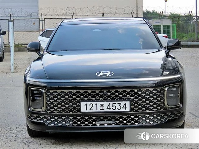 Hyundai Grandeur Hybrid (GN7) 2023 Черный из Кореи