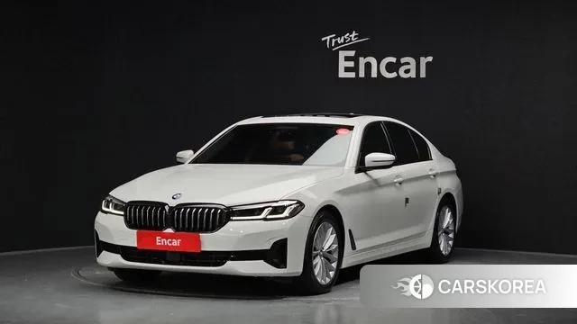 BMW 5 Series (G30) 2021 Белый из Кореи
