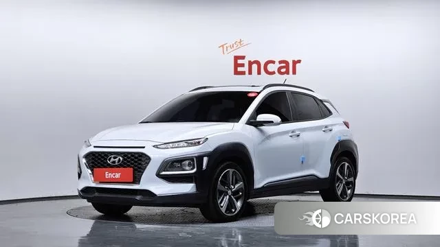 Hyundai Kona 2018 Белый из Кореи