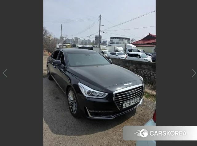 Genesis EQ900 2018 Черный из Кореи