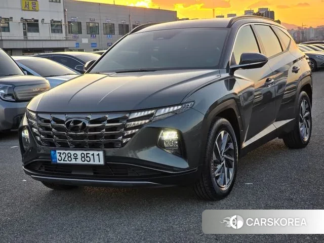 Hyundai Tucson Hybrid (NX4) 2021 Серый из Кореи