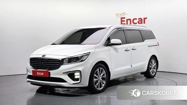 Kia The New Carnival 2020 Белый из Кореи