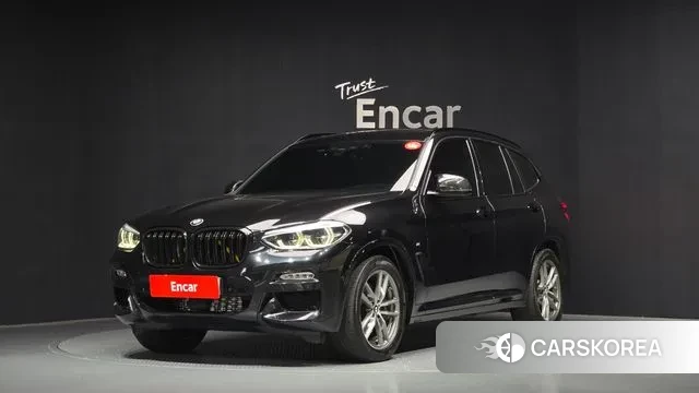 BMW X3 (G01) 2019 Черный из Кореи
