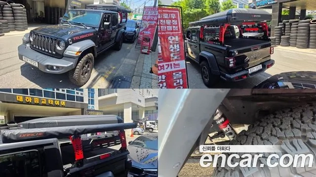 Jeep Gladiator (JT) 2021 Черный из Кореи