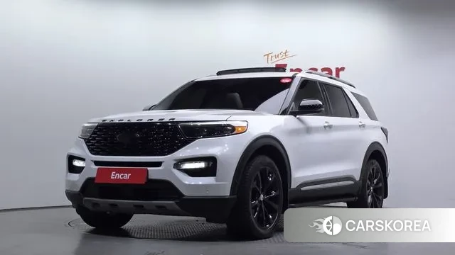 Ford Explorer 6th Generation 2022 Белый из Кореи