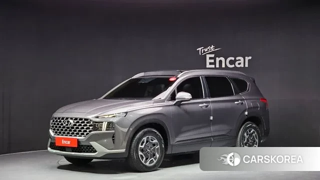 Hyundai The New Santa Fe 2021 Серый из Кореи