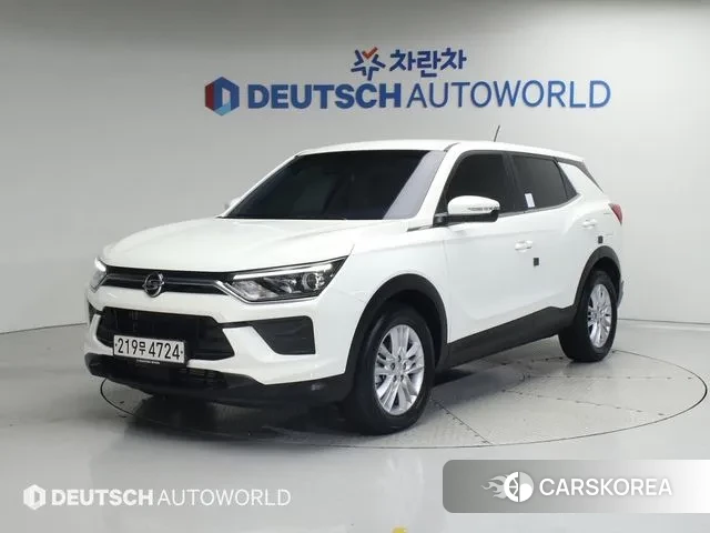 Ssangyong Beautiful Korando 2022 Белый из Кореи