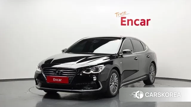 Hyundai Grandeur IG Hybrid 2018 Черный из Кореи