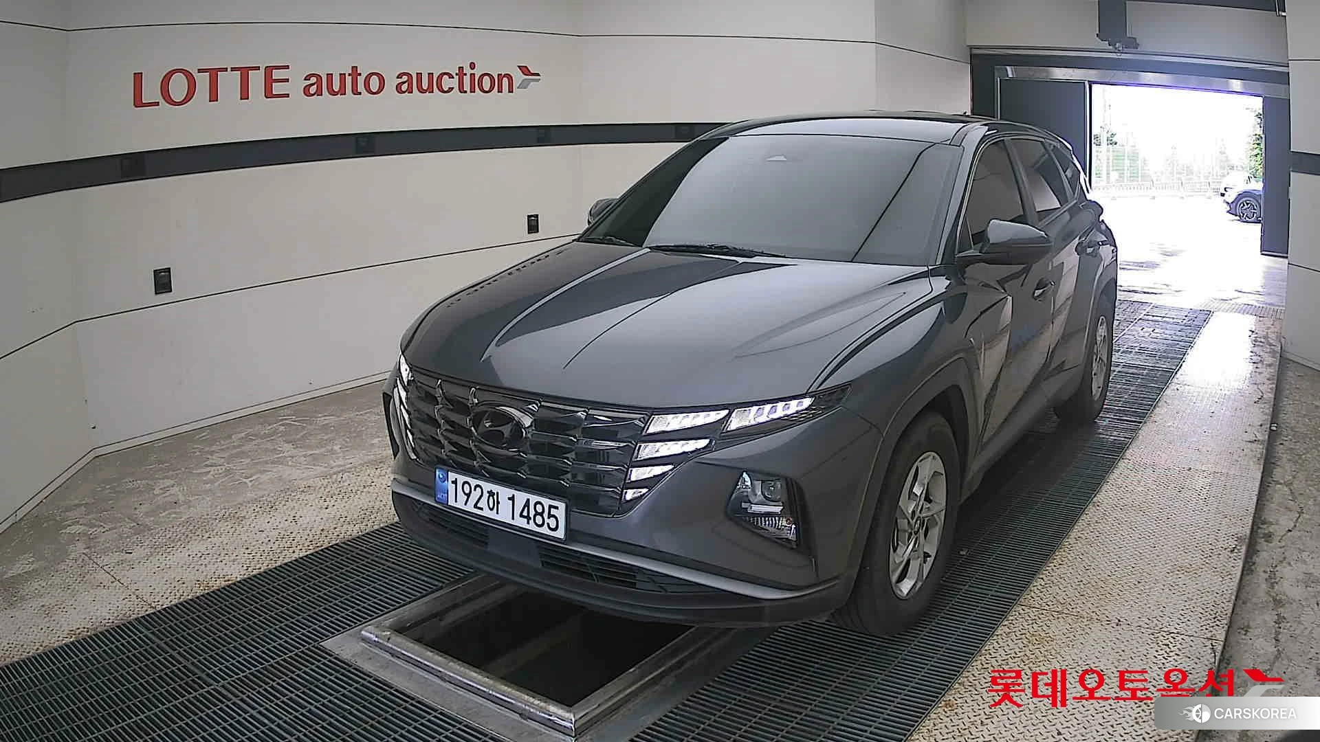 Hyundai Tucson 2022 Titanium Grey Metallic из Кореи