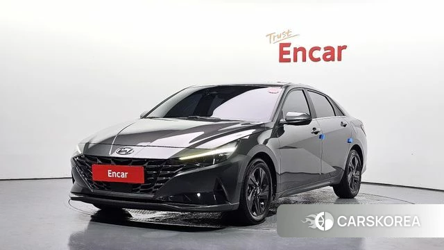 Hyundai Avante Hybrid (CN7) 2021 Серый из Кореи