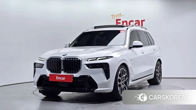 BMW X7 (G07) 2024 Белый из Кореи