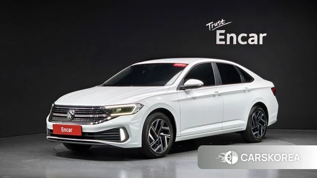 Volkswagen 7th Generation of Jetta 2024 Белый из Кореи