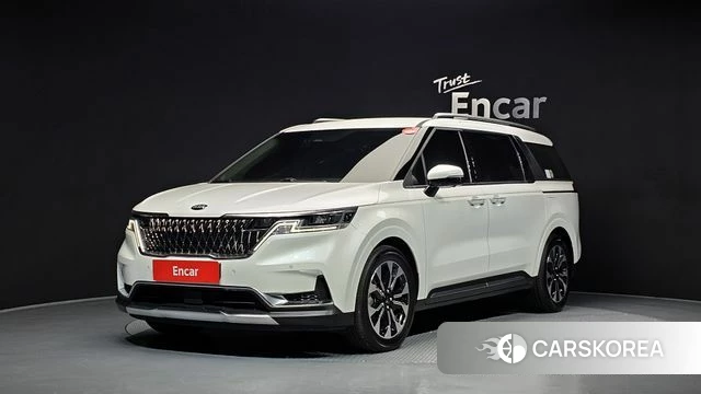 Kia Carnival 4th generation 2021 Белый из Кореи