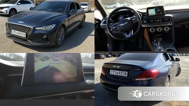 Genesis G70 2020 Черный из Кореи