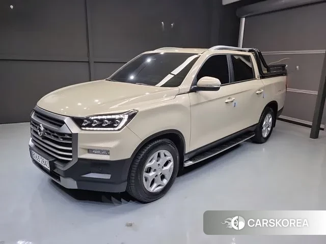 Ssangyong The New Rexton Sport 2023 Жемчужный цвет из Кореи