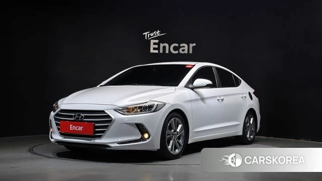 Hyundai Avante AD 2018 Белый из Кореи