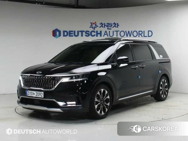 Kia Carnival 4th generation 2021 Черный из Кореи