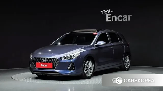 Hyundai i30 (PD) 2018 Синий из Кореи