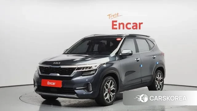 Kia Seltos 2022 Серый из Кореи